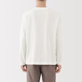 紳士　起毛クルーネック長袖Ｔシャツ