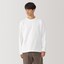 紳士　起毛クルーネック長袖Ｔシャツ