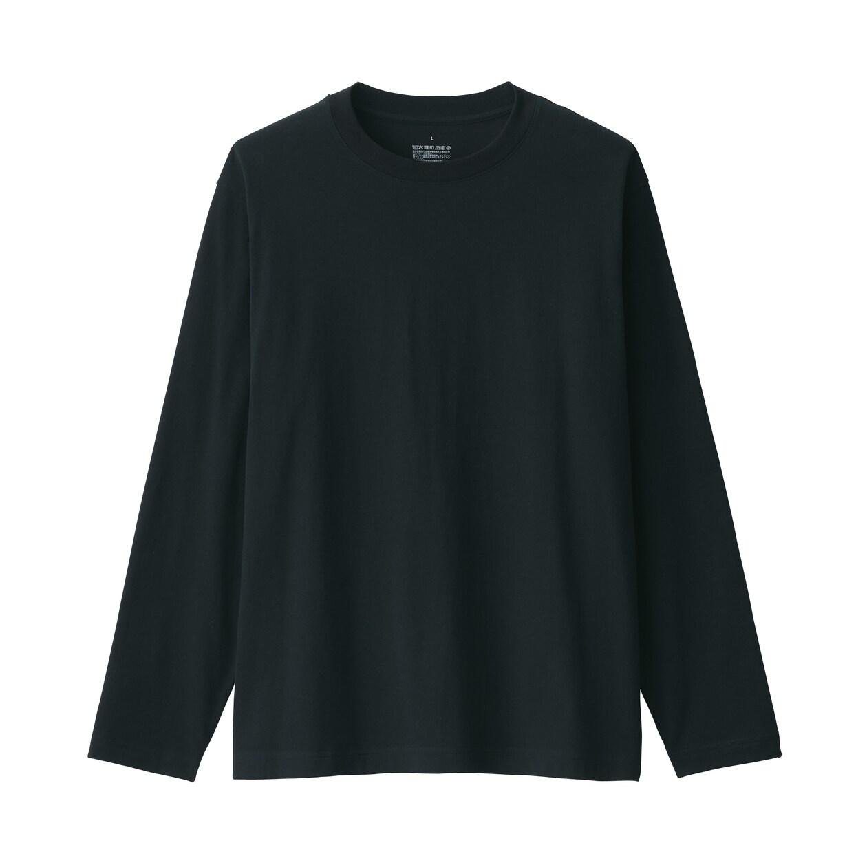 紳士　起毛クルーネック長袖Ｔシャツ