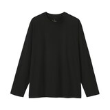 紳士　起毛クルーネック長袖Ｔシャツ