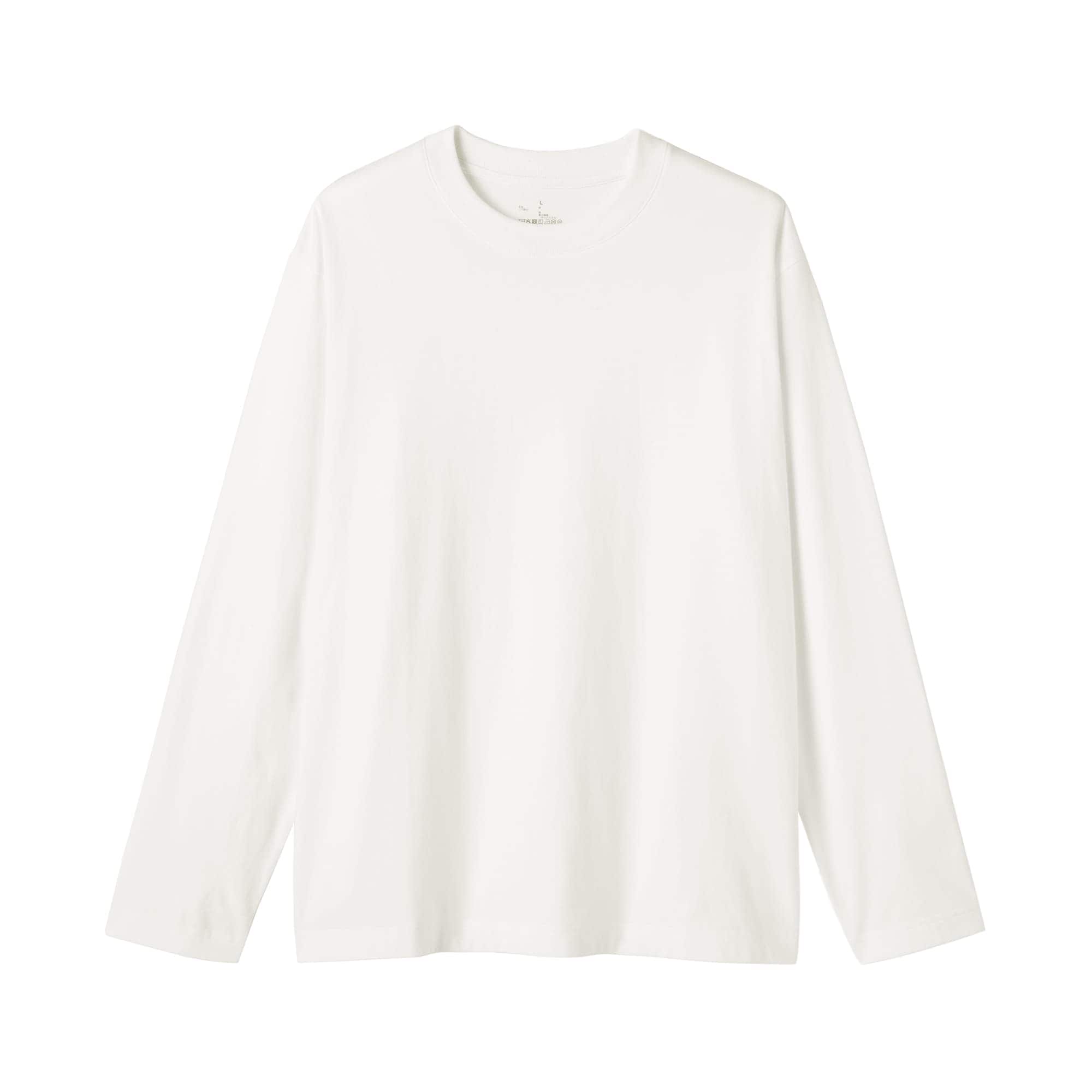 紳士　起毛クルーネック長袖Ｔシャツ