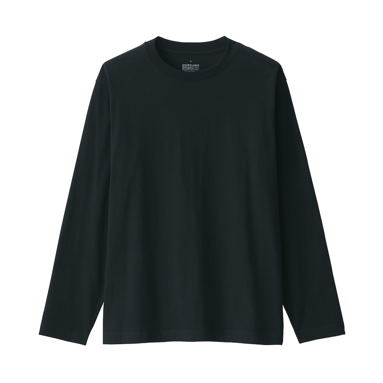 紳士　起毛クルーネック長袖Ｔシャツ