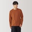 紳士　起毛クルーネック長袖Ｔシャツ