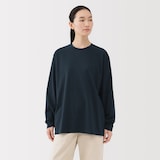 紳士　起毛クルーネック長袖Ｔシャツ