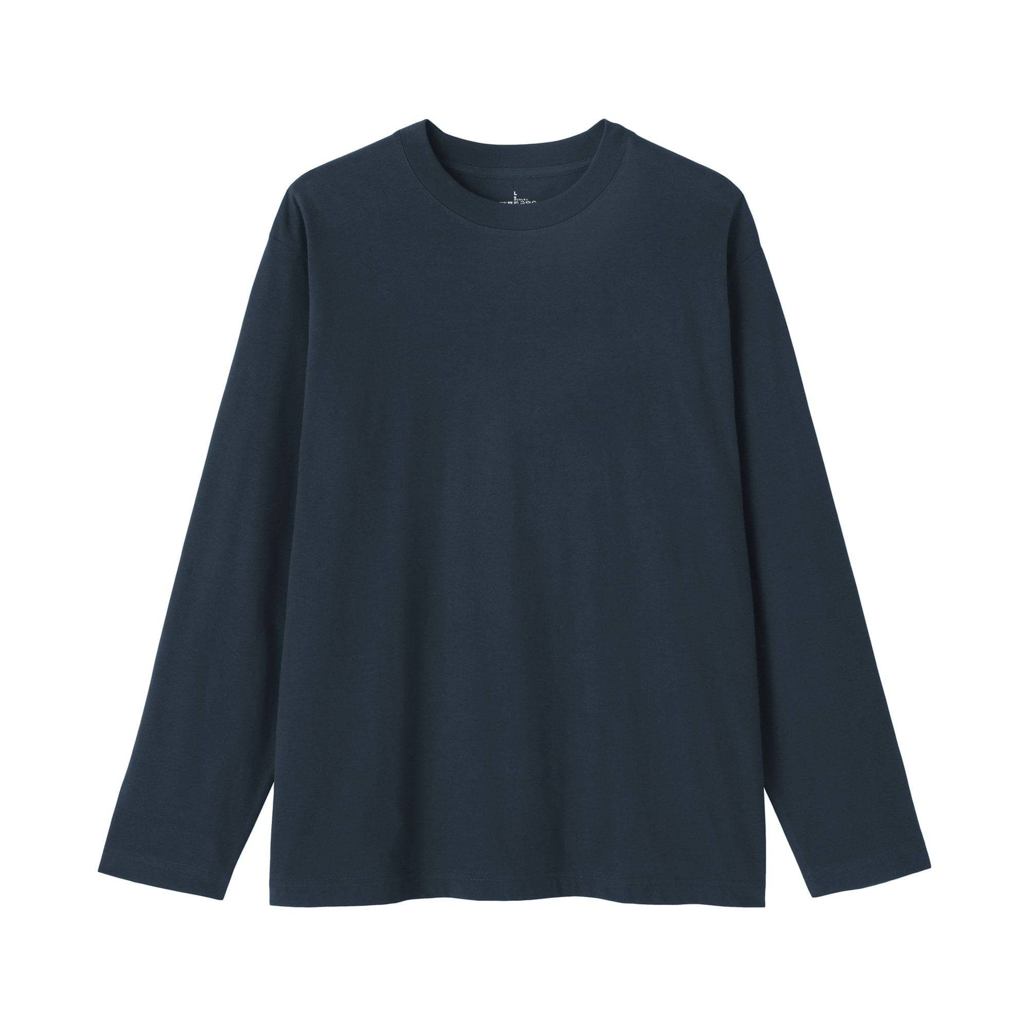 紳士　起毛クルーネック長袖Ｔシャツ