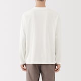 紳士　起毛クルーネック長袖Ｔシャツ