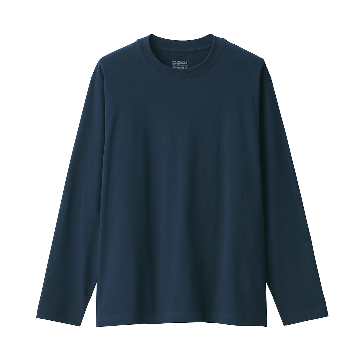 紳士　起毛クルーネック長袖Ｔシャツ