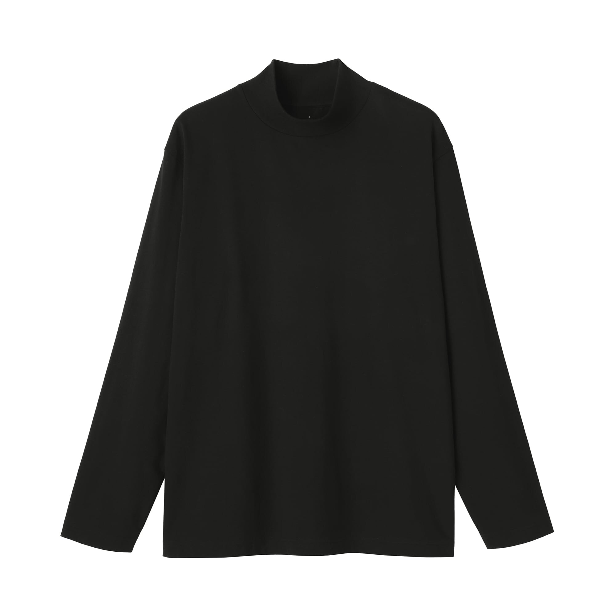紳士　起毛ハイネック長袖Ｔシャツ
