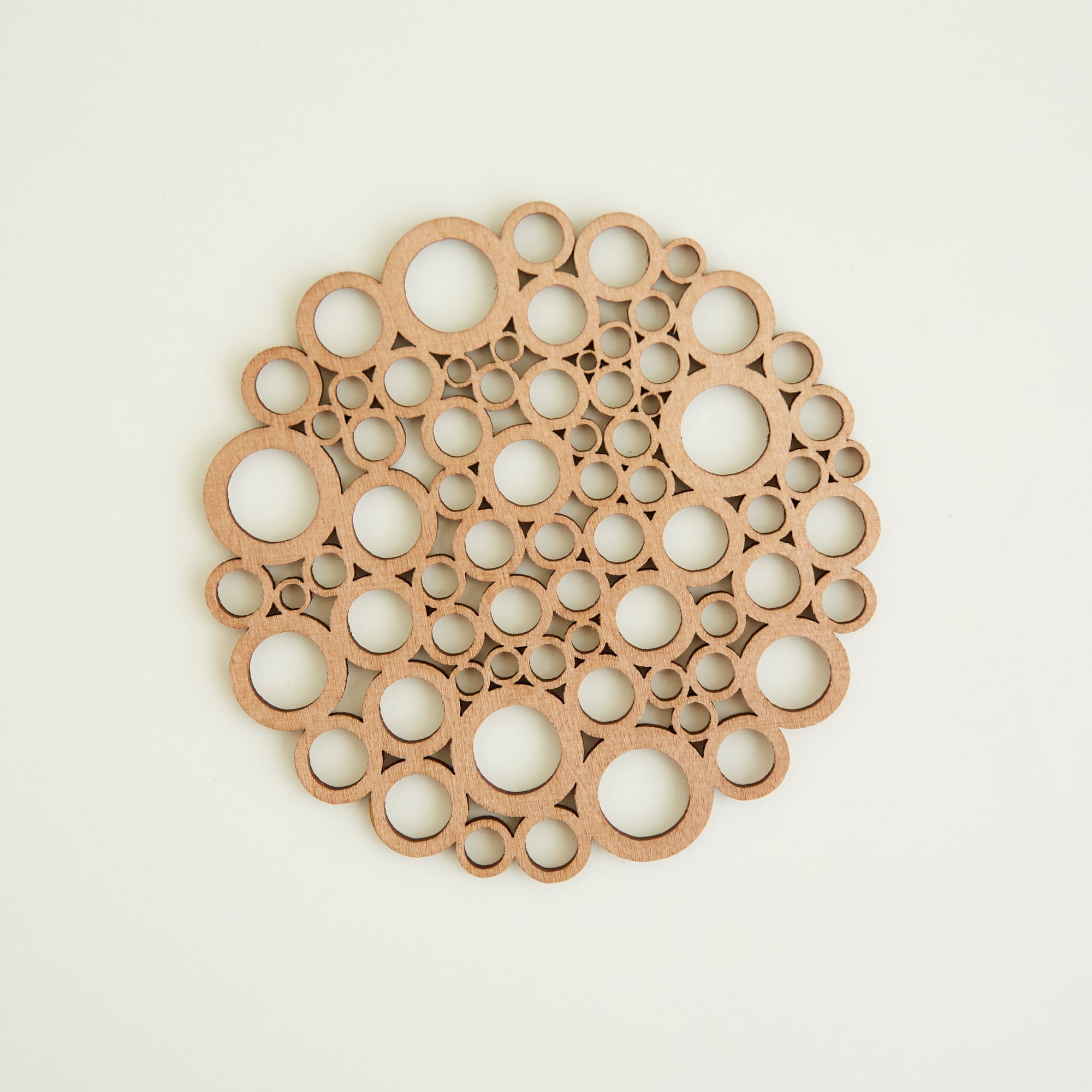 ［ＩＤＥＥ］木製コースターｂｕｂｂｌｅ