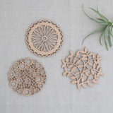 ［ＩＤＥＥ］木製コースターｄａｉｓｉｅｓ