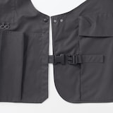 燃えにくい素材を使ったアウトドアエプロン