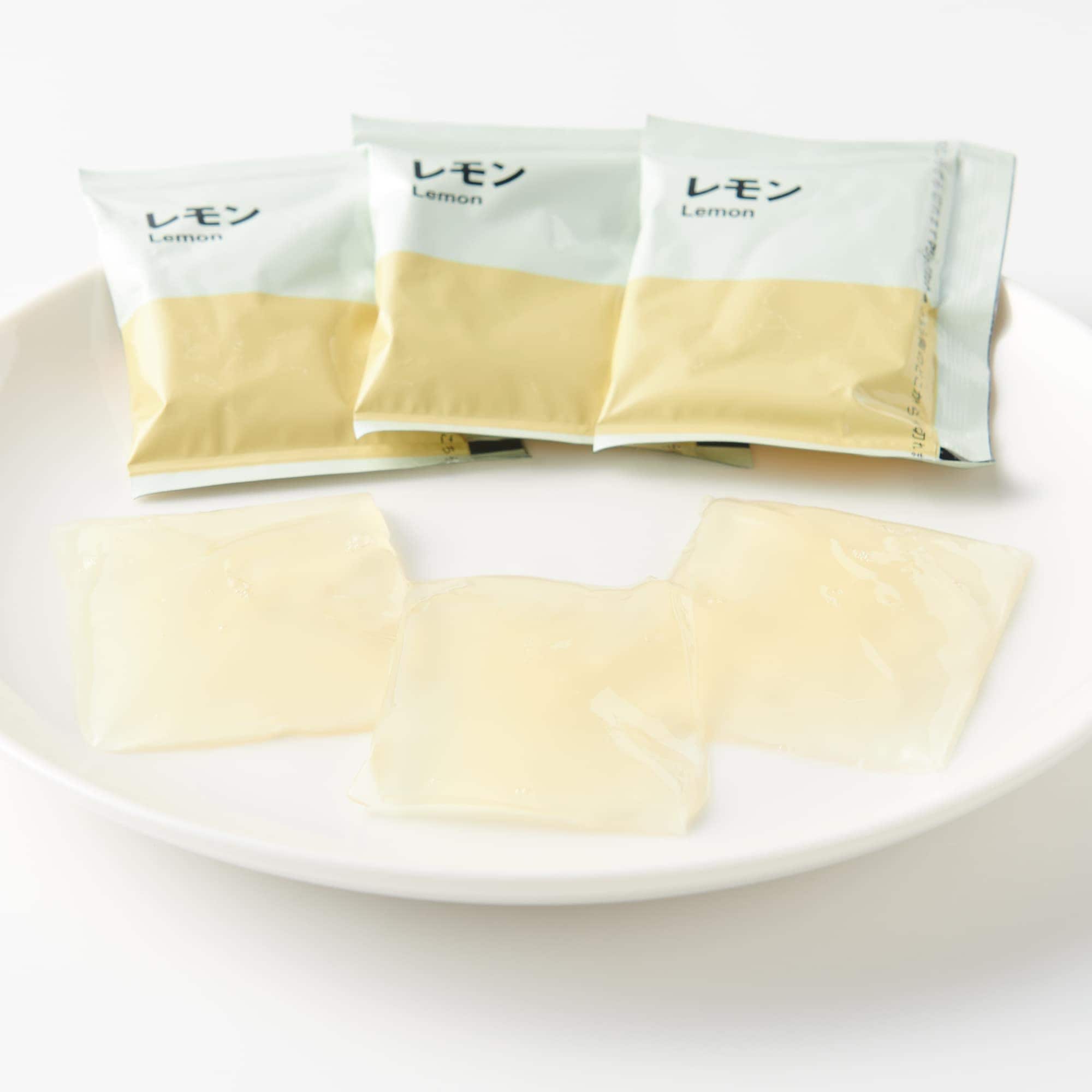 冷やしておいしい ソルティゼリー レモン味 | 無印良品