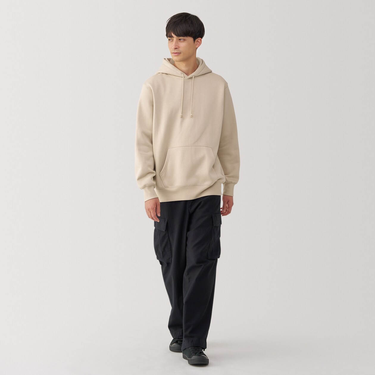 紳士　スウェットプルパーカ