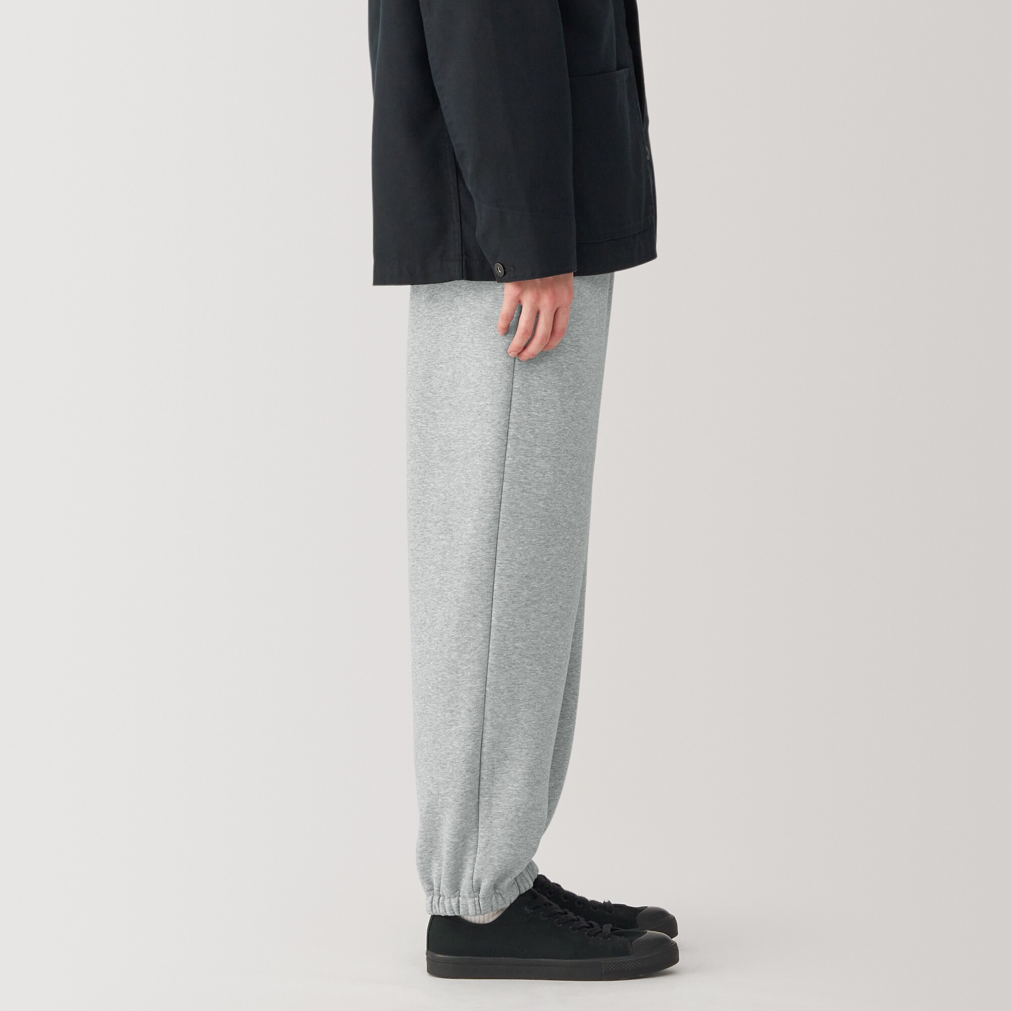 紳士　スウェットワイドパンツ