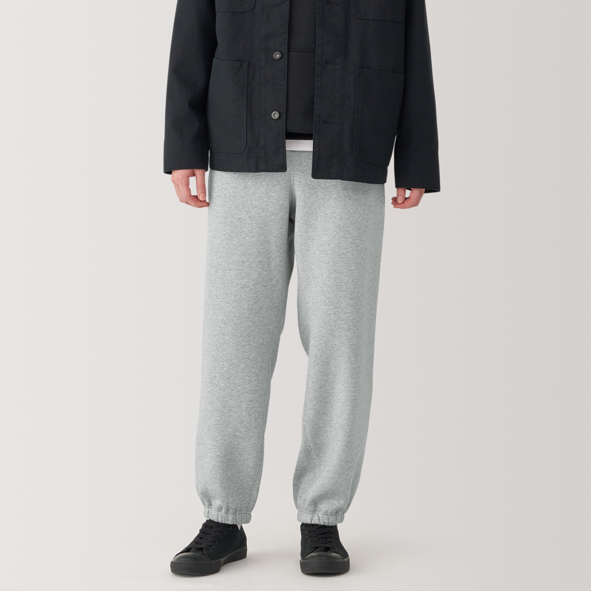紳士　スウェットワイドパンツ