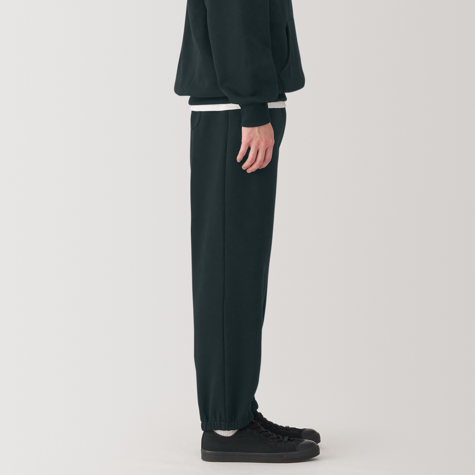 紳士　スウェットワイドパンツ