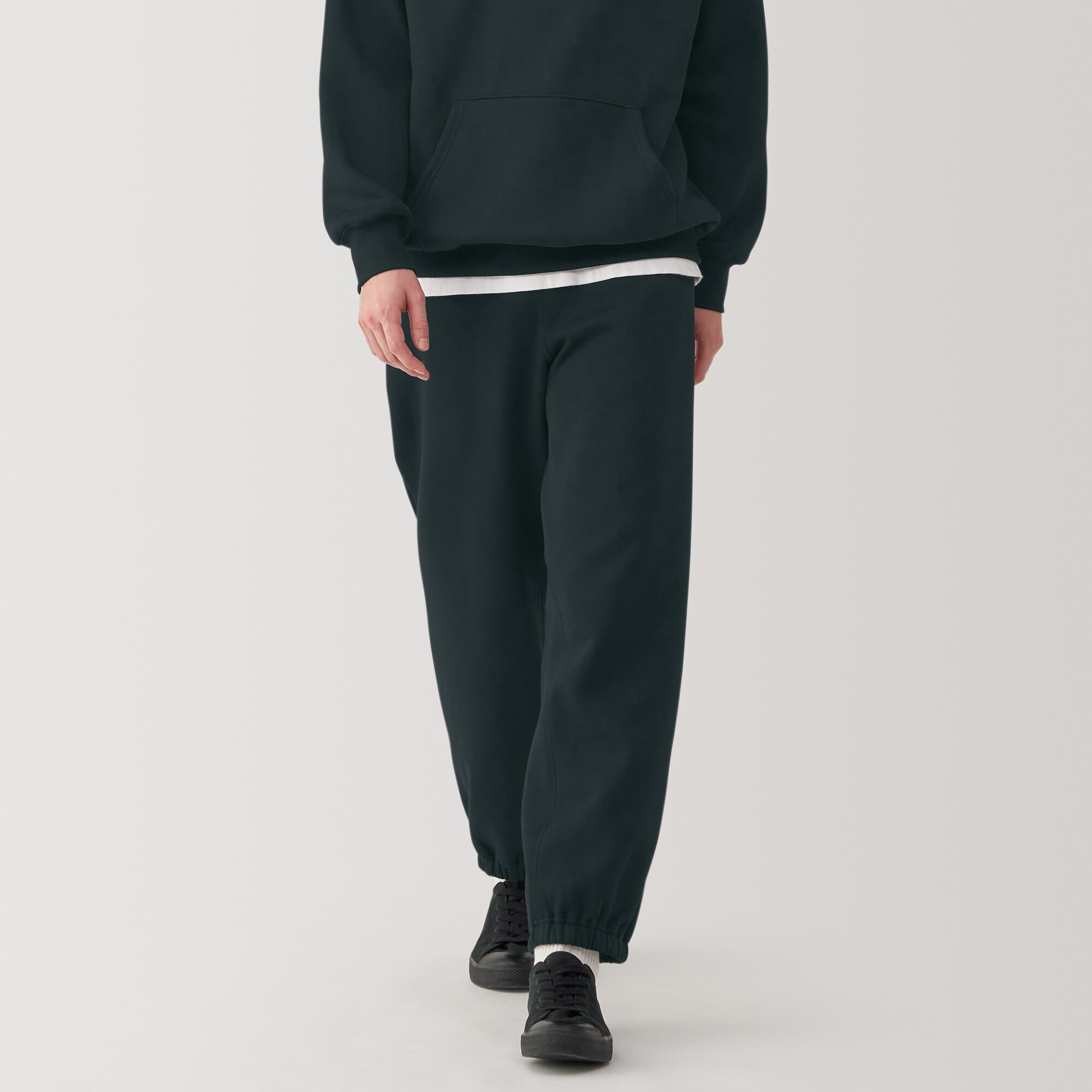 紳士　スウェットワイドパンツ