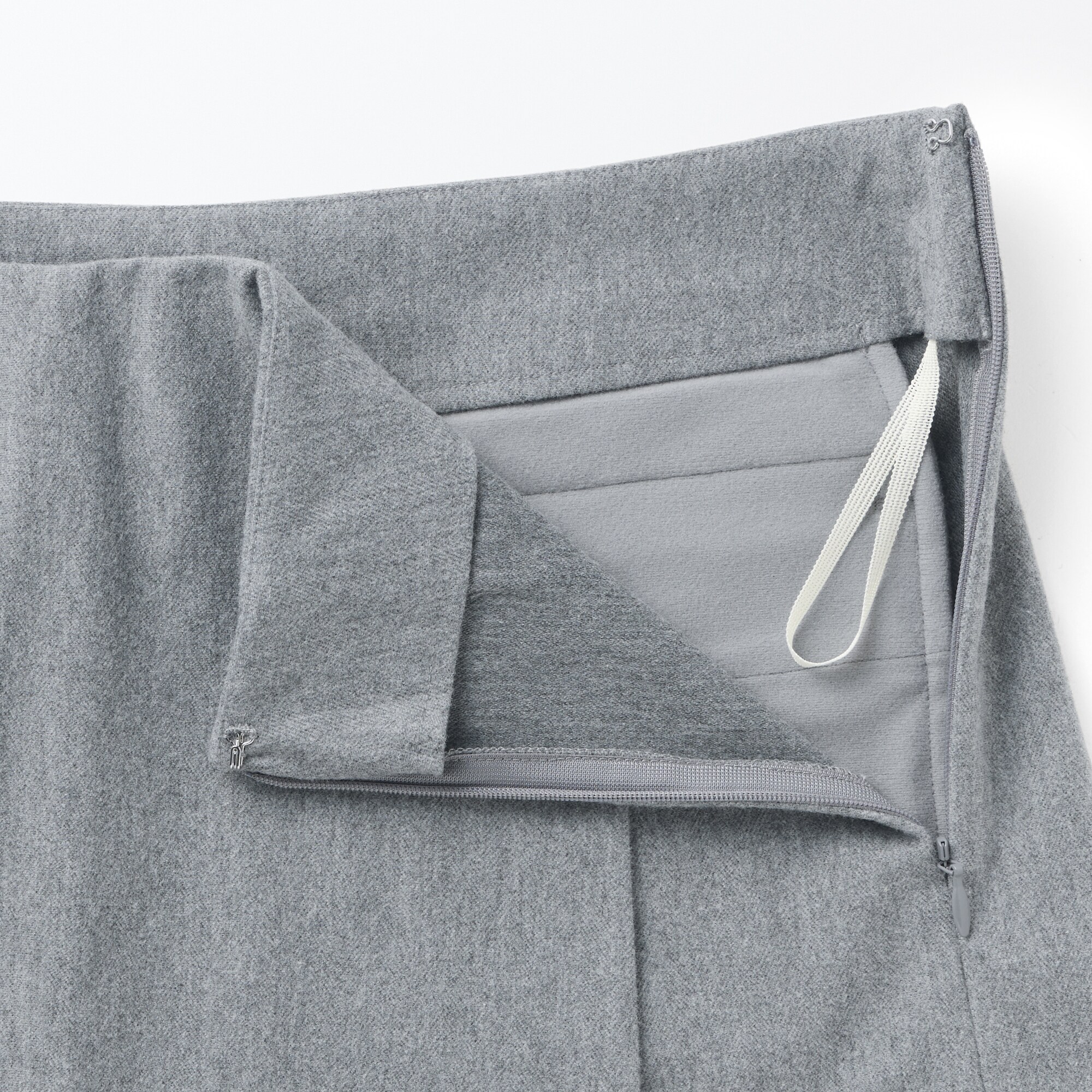 無印良品 MUJI Labo ストレッチ起毛 パンツ 男女兼用・グレー S