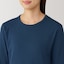 婦人　あったか綿　厚手　クルーネック長袖Ｔシャツ
