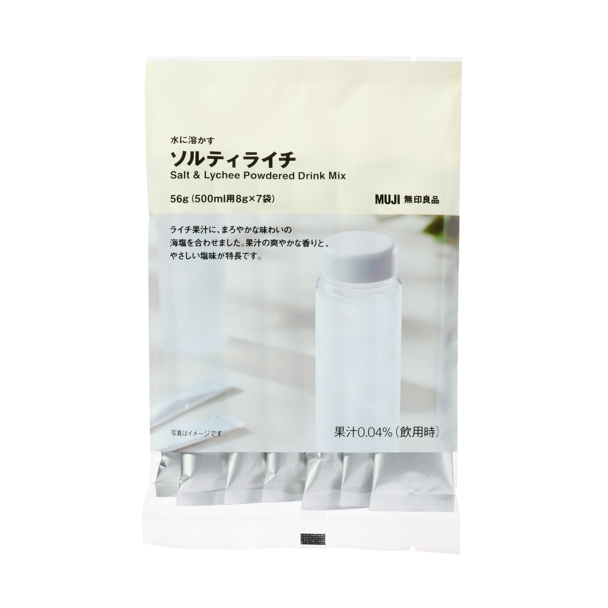 水に溶かす　ソルティライチ