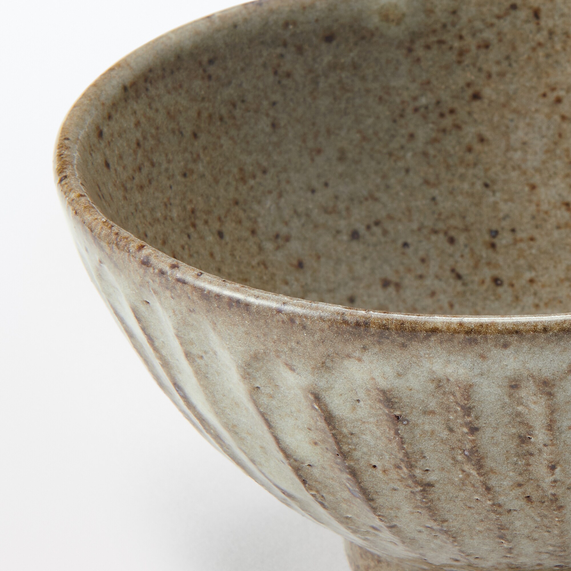 信楽焼　飯碗　しのぎ　小