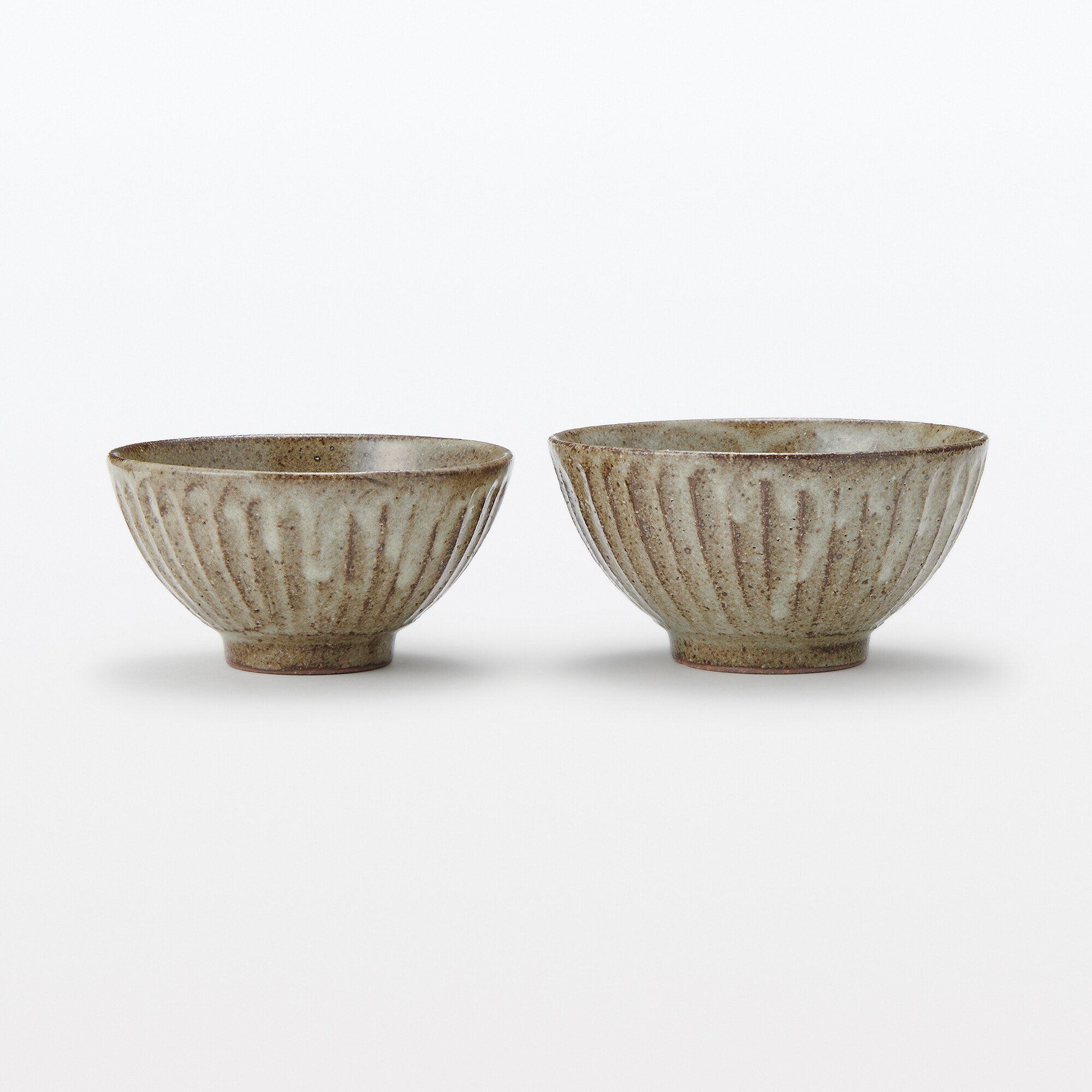 信楽焼　飯碗　しのぎ　小