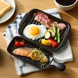 萬古焼　グリルプレート　ハーフ