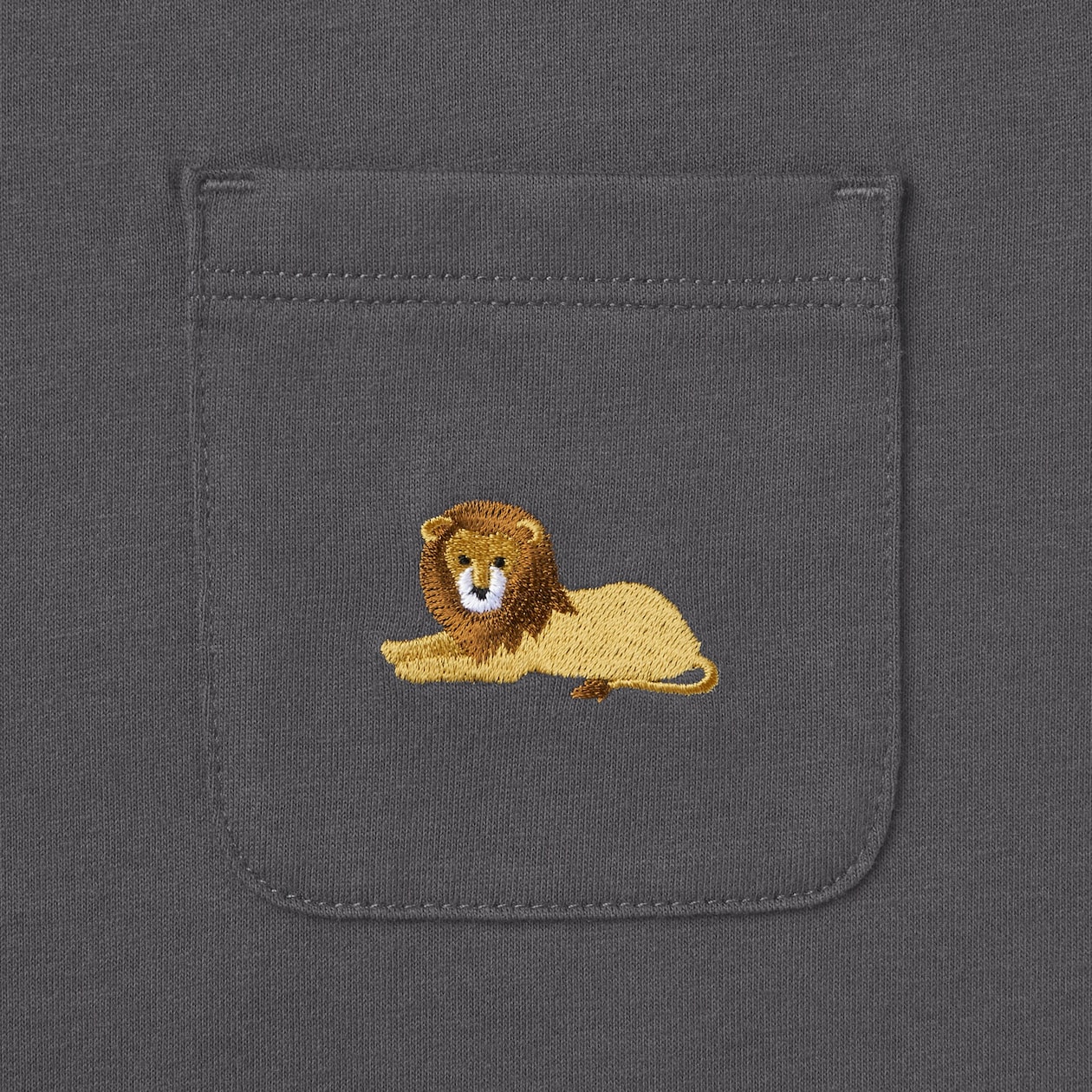 キッズ　刺繍入りポケット半袖Ｔシャツ
