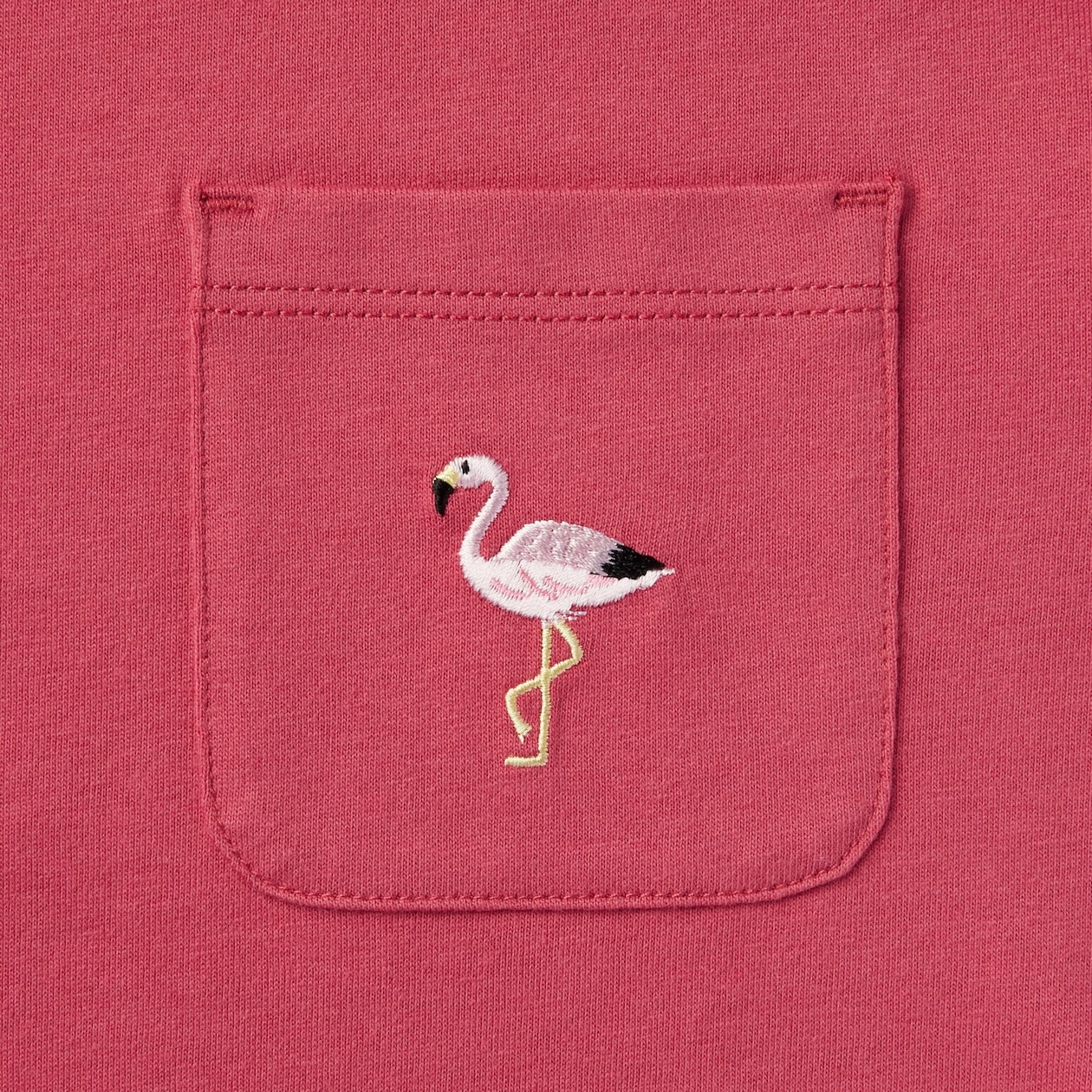 キッズ　刺繍入りポケット半袖Ｔシャツ