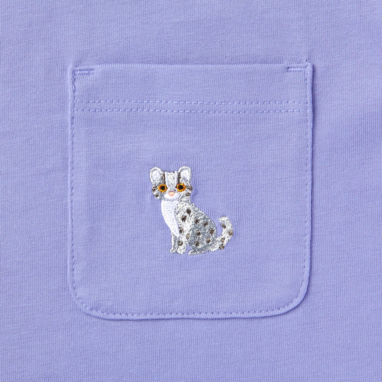 キッズ　刺繍入りポケット半袖Ｔシャツ