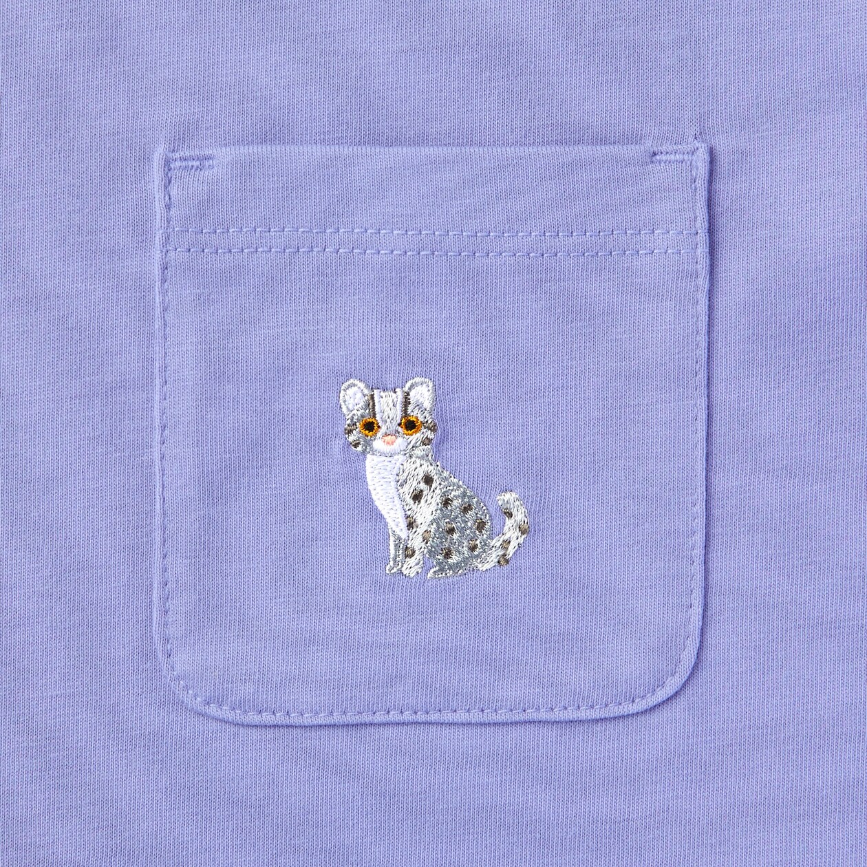 キッズ　刺繍入りポケット半袖Ｔシャツ