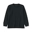 キッズ　起毛スムース編みクルーネック長袖Ｔシャツ