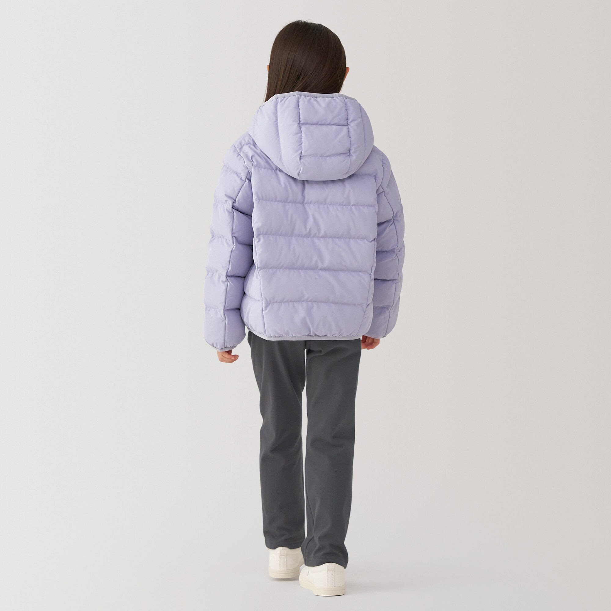 キッズ 洗える中わた撥水フードジャケット | 無印良品
