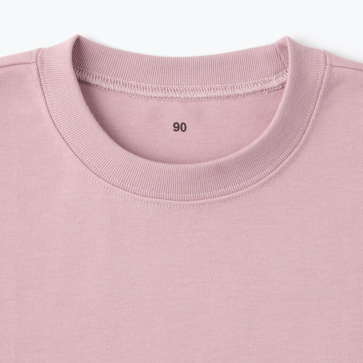 ベビー　あたまするっと起毛スムースクルーネック長袖Ｔシャツ