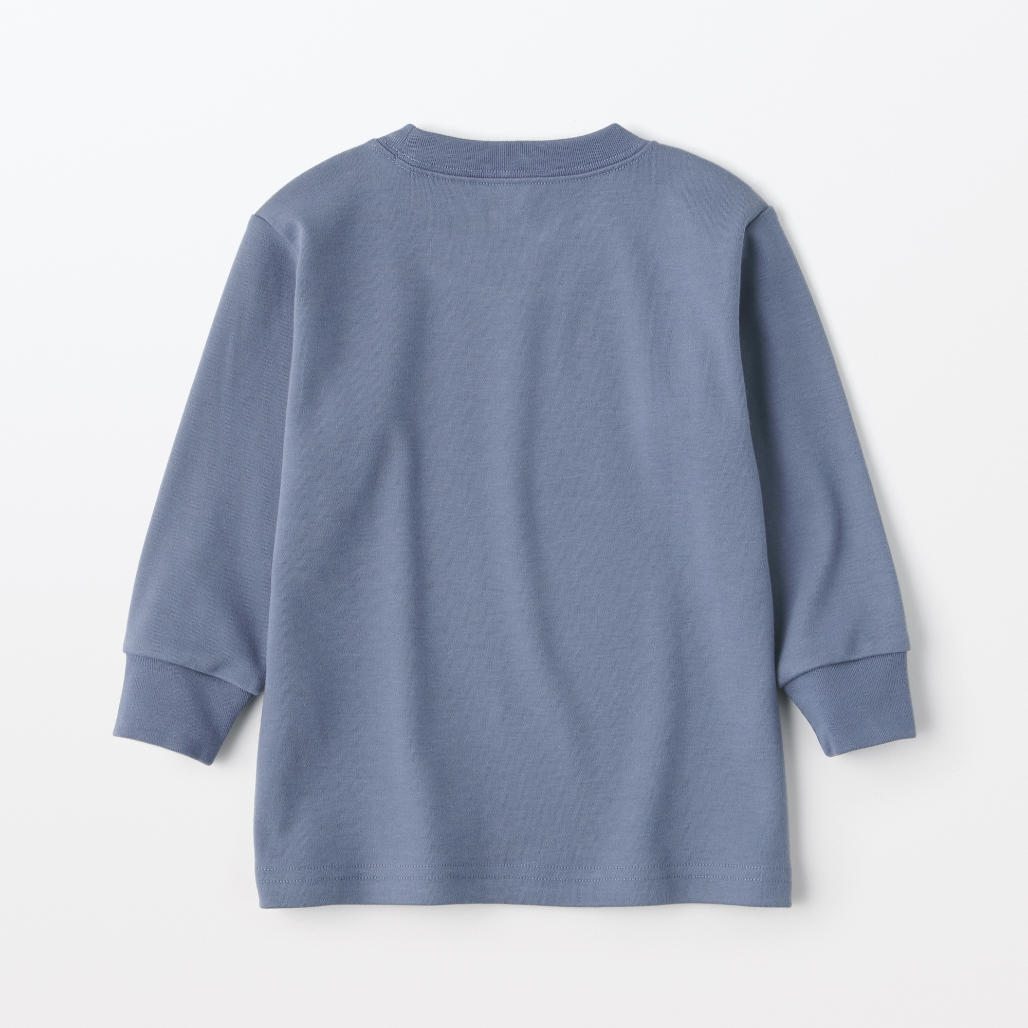 ベビー　あたまするっと起毛スムースクルーネック長袖Ｔシャツ