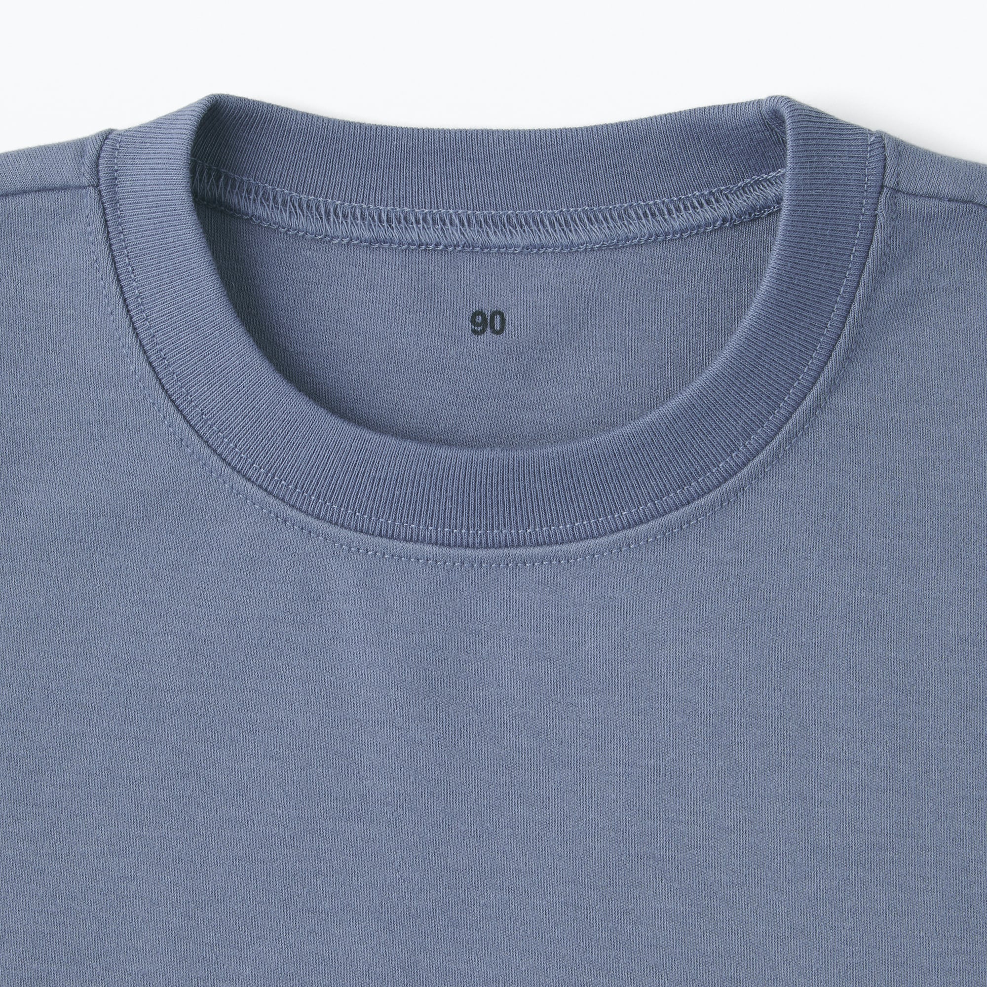 ベビー　あたまするっと起毛スムースクルーネック長袖Ｔシャツ