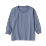 ベビー　あたまするっと起毛スムースクルーネック長袖Ｔシャツ