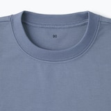 ベビー　あたまするっと起毛スムースクルーネック長袖Ｔシャツ