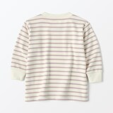 ベビー　あたまするっと起毛スムースクルーネック長袖Ｔシャツ