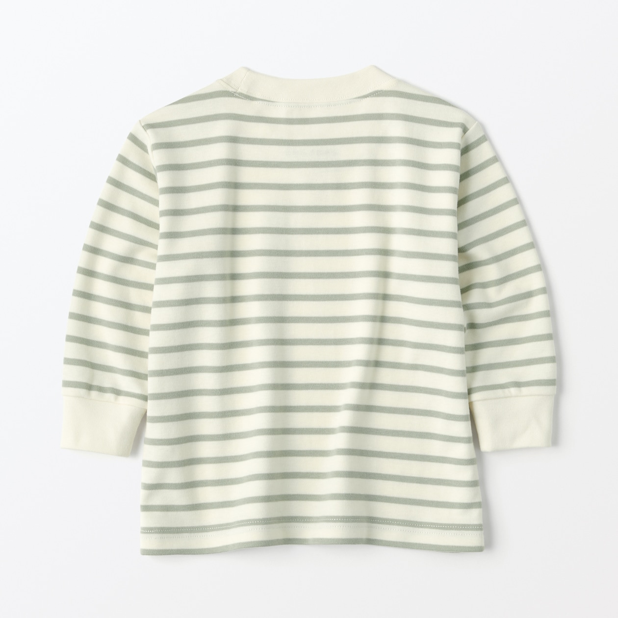 ベビー　あたまするっと起毛スムースクルーネック長袖Ｔシャツ