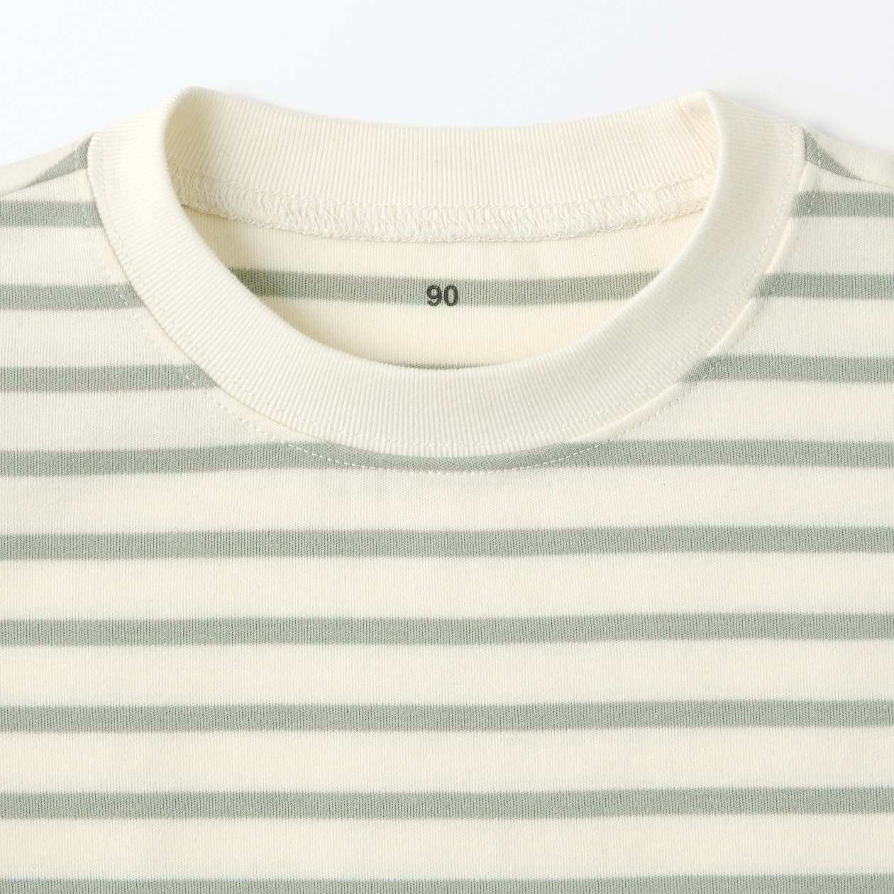 ベビー　あたまするっと起毛スムースクルーネック長袖Ｔシャツ