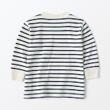 ベビー　あたまするっと起毛スムースクルーネック長袖Ｔシャツ