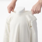 ベビー　あたまするっと起毛スムースクルーネック長袖Ｔシャツ