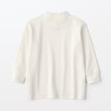 ベビー　起毛スムース編みハイネック長袖Ｔシャツ