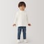 ベビー　起毛スムース編みハイネック長袖Ｔシャツ