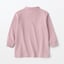 ベビー　起毛スムース編みハイネック長袖Ｔシャツ