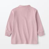 ベビー　起毛スムース編みハイネック長袖Ｔシャツ