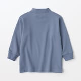 ベビー　起毛スムース編みハイネック長袖Ｔシャツ