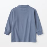 ベビー　起毛スムース編みハイネック長袖Ｔシャツ