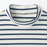 ベビー　起毛スムース編みハイネック長袖Ｔシャツ